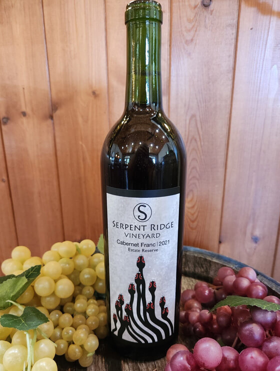 Cabernet Franc Red Wine Serpent Ridge Westminster Winery